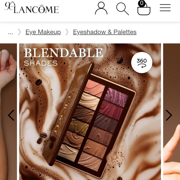 Lancôme Idôle Café Crush Palette - Picture 2 of 6